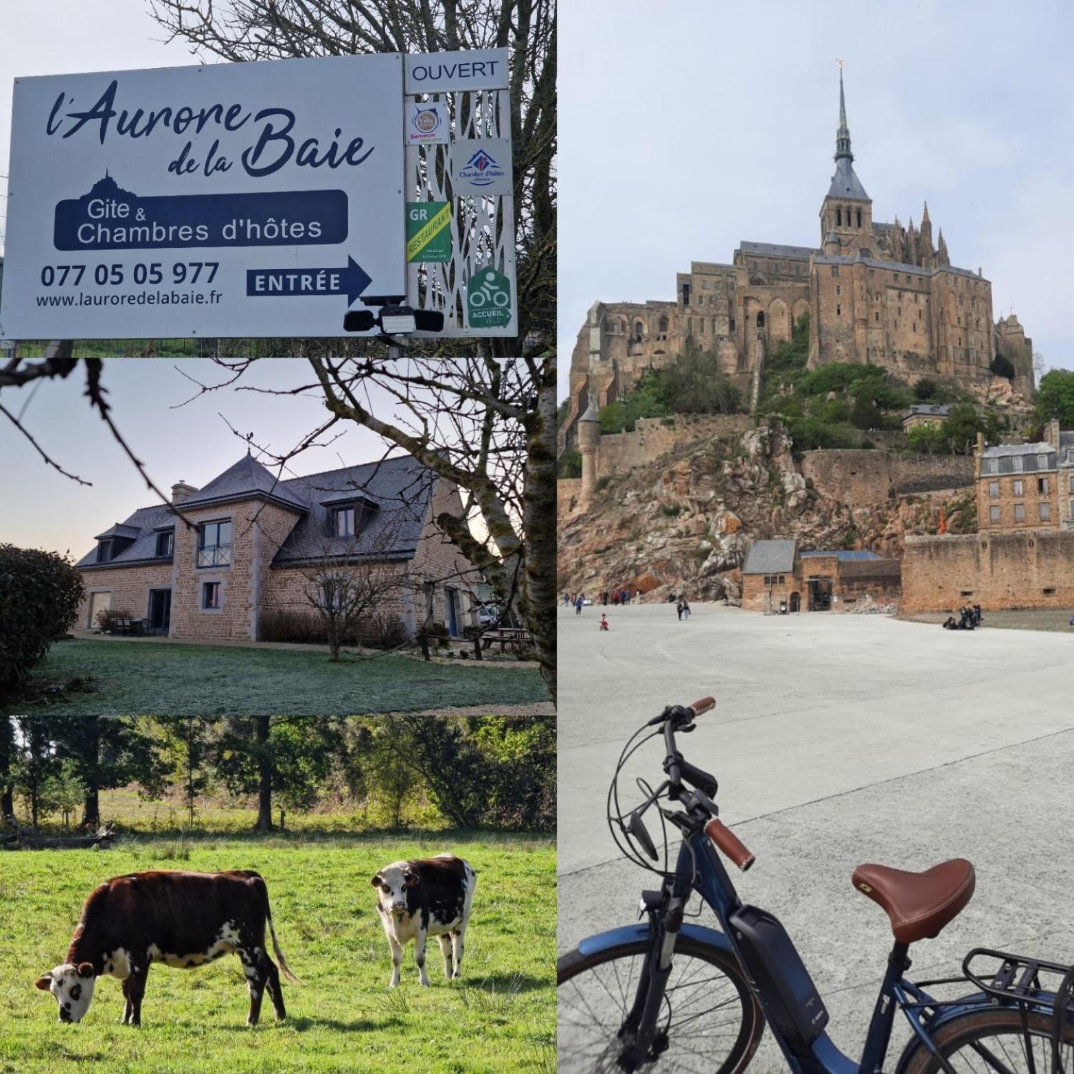 Bed & Breakfast L'aurore De La Baie, Vue Sur Le Mont-saint-michel